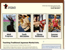 Tablet Screenshot of martialartspa.com
